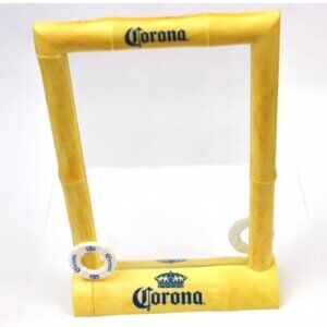 Corona Beer Bamboo Style Table Display Menu Holder Frame Party Restaurant Man Ca